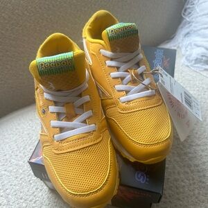 Reebok Kids Bright Yellow Sneakers
